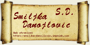 Smiljka Danojlović vizit kartica
